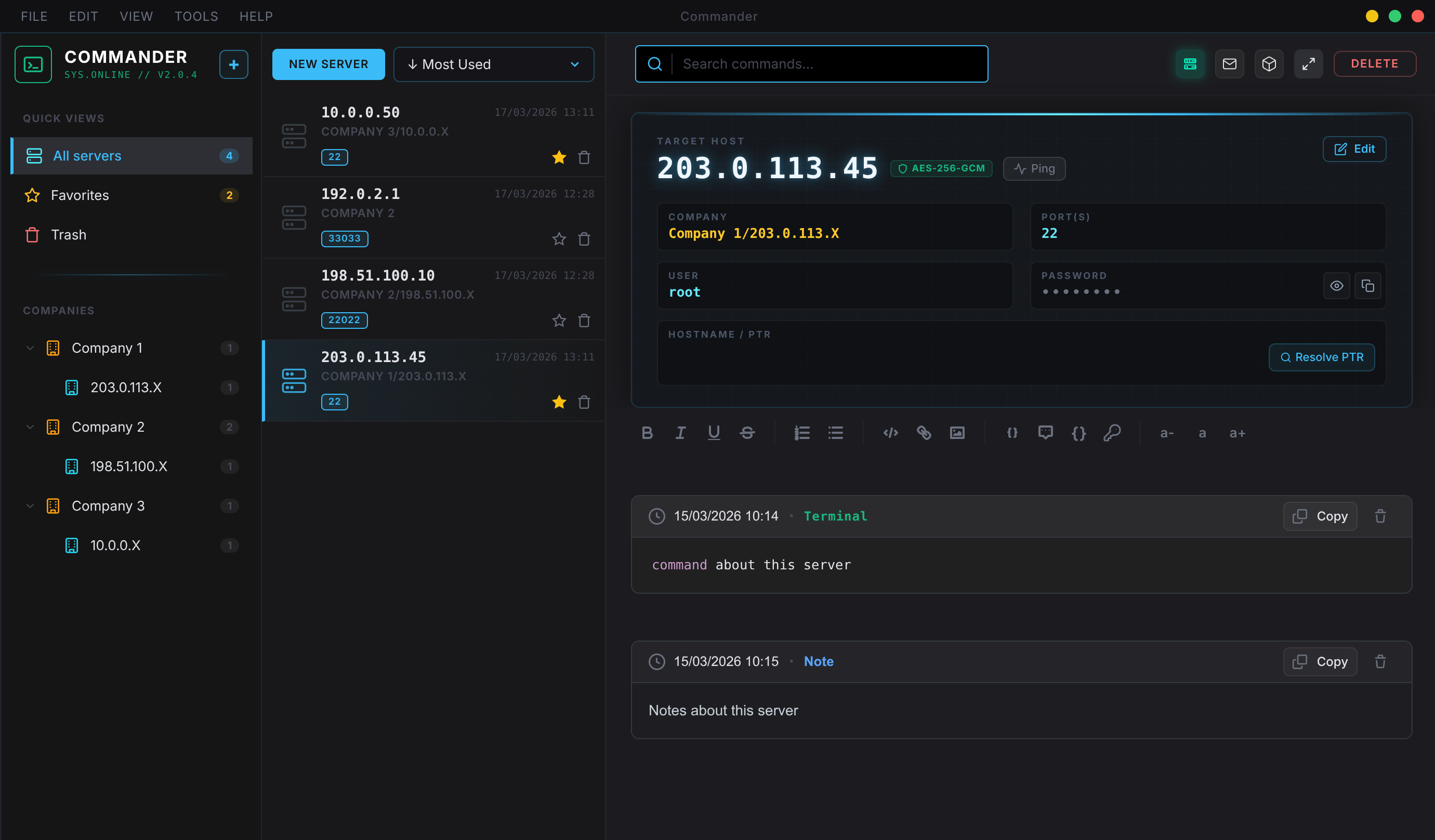 Server Management